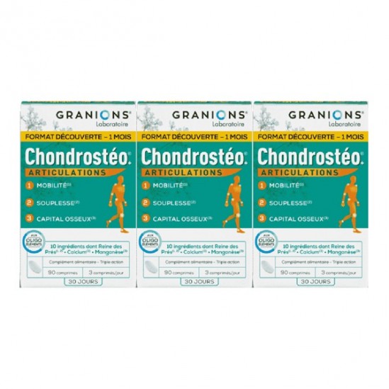 Granions chondrosteo articulations lot 3x90 comprimés