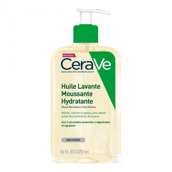 Cerave huile lavante moussante hydratante 473ml