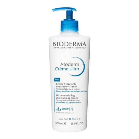 Bioderma atoderm crème ultra hydratante ultra-nourrissante 500ml Bioderma atoderm crème ultra hydratante ultra-nourrissante 500ml