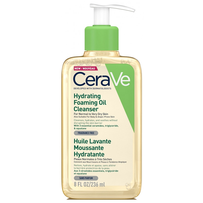 Cerave huile lavante moussante hydratante 236ml