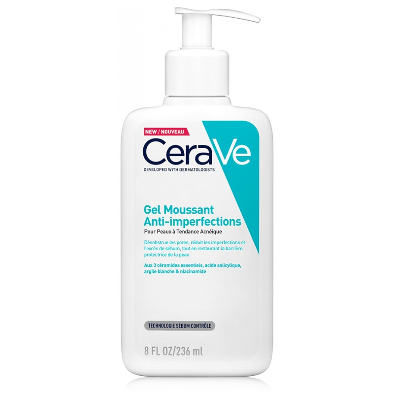 CeraVe gel moussant anti-imperfections 236ml