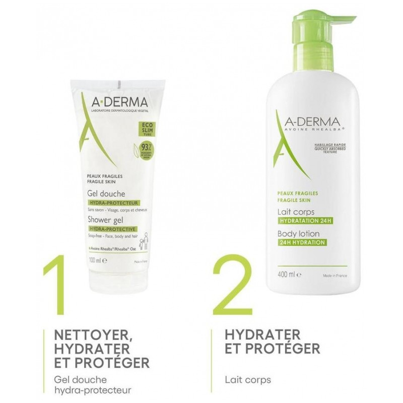 A-derma gel douche hydra-protecteur 750ml