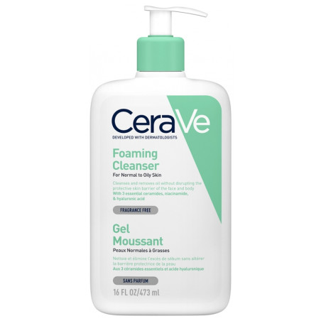 Cerave gel moussant 473ml