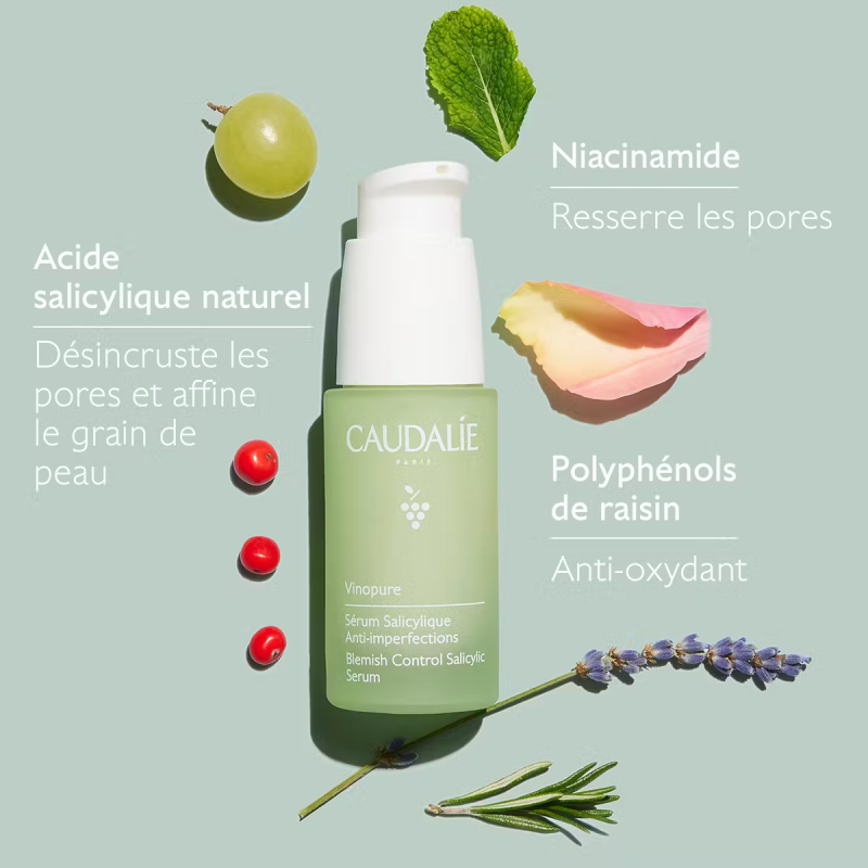 Caudalie Vinopure sérum infusion anti-imperfections 30ml