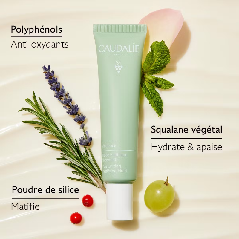 Caudalie Vinopure fluide matifiant perfecteur de peau 40ml