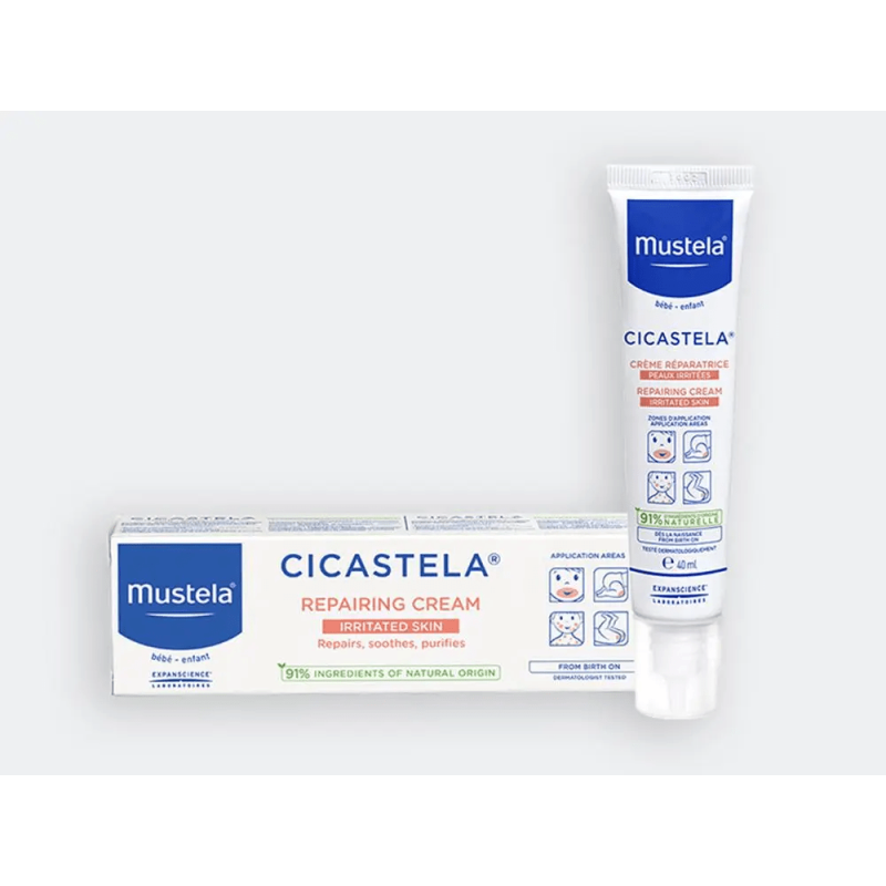 Mustela cicastela crème réparatrice 40ml