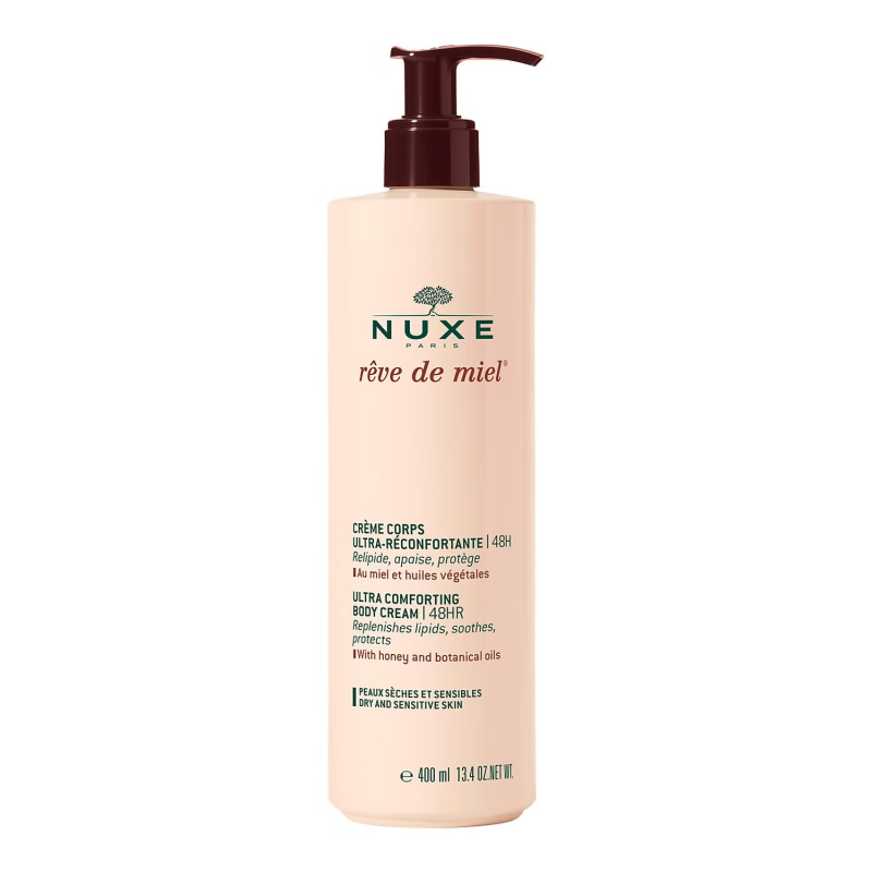 Nuxe rêve de miel crème corps ultra-réconfortante 400ml