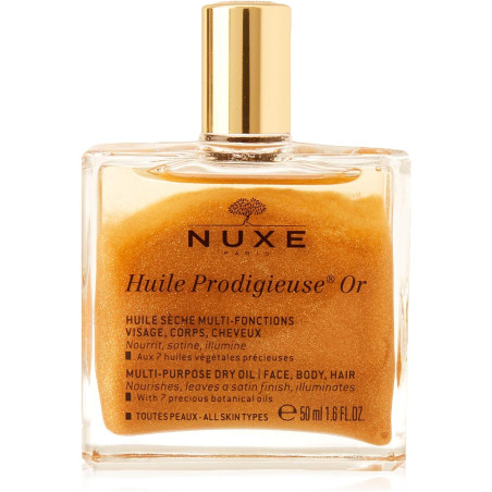 Nuxe Huile Prodigieuse® Or huile sèche pailletée Flacon 50ml