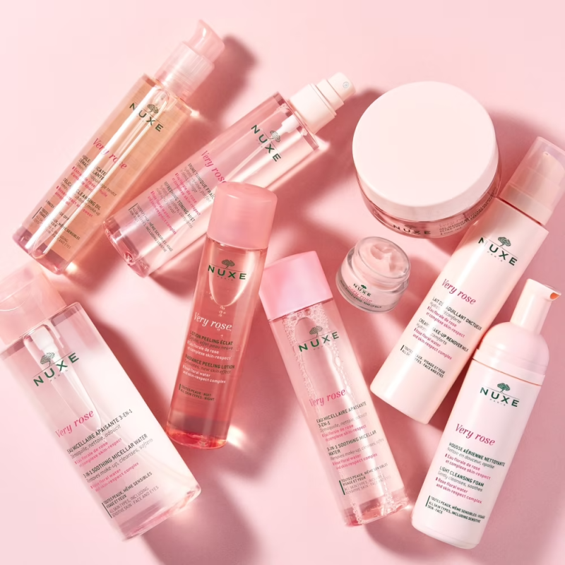 Nuxe very rose eau mousse aérienne 150ml