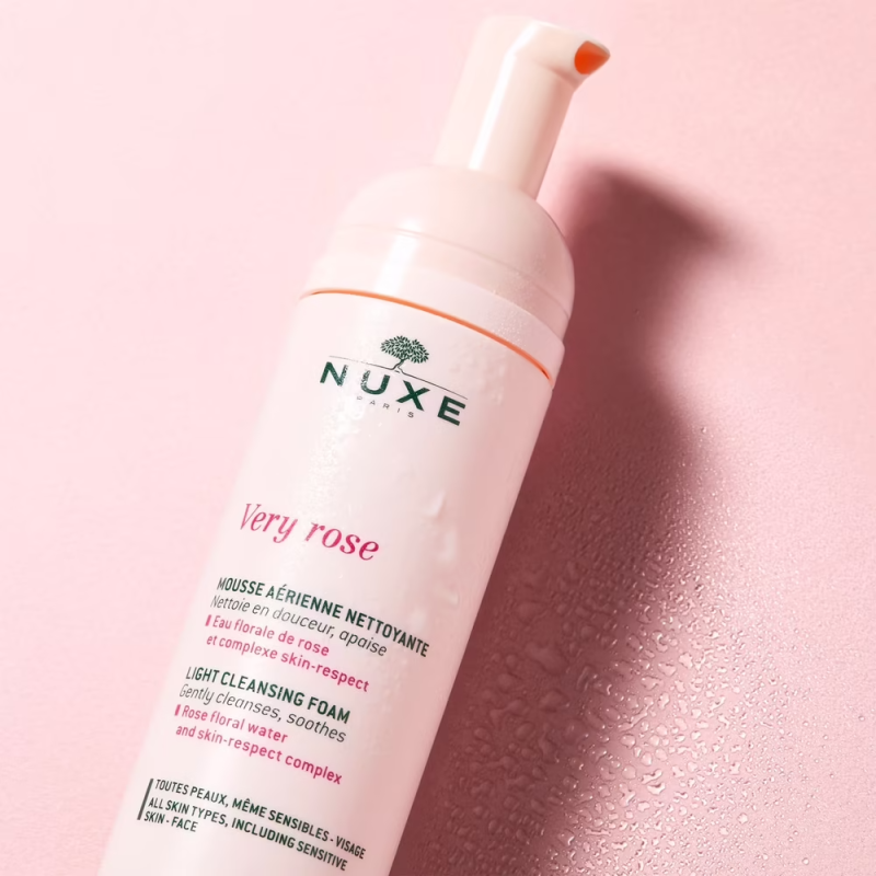 Nuxe very rose eau mousse aérienne 150ml