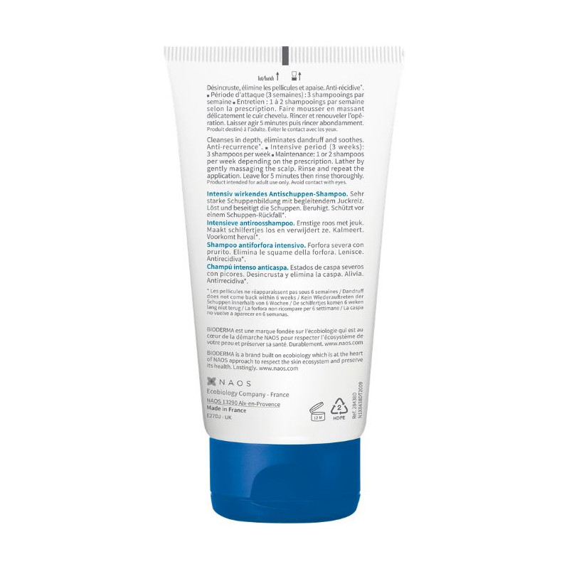 Bioderma nodé DS+ shampooing antipelliculaire intense 125ml