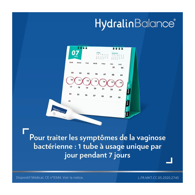 Bayer hydralin balance boite 7 tubes