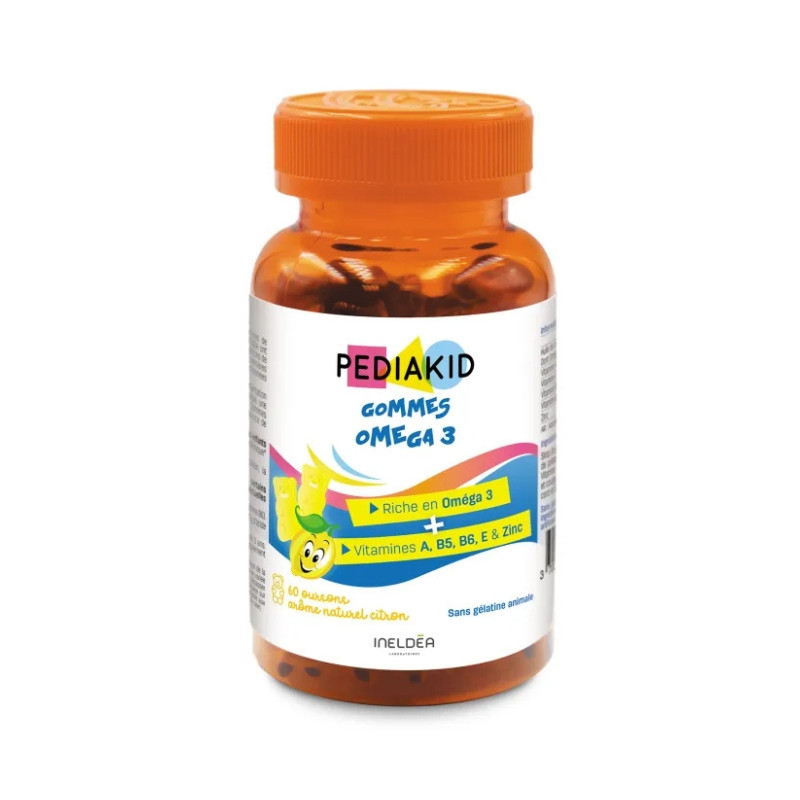 Pediakid Gommes Omega 3 60 gommes