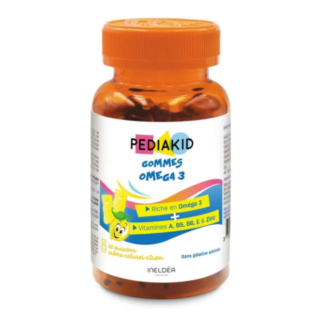 Pediakid Gommes Omega 3 60 gommes
