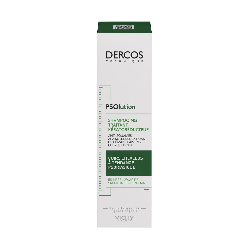 Vichy dercos PSOlution Shampooing traitant kératoréducteur 200ml