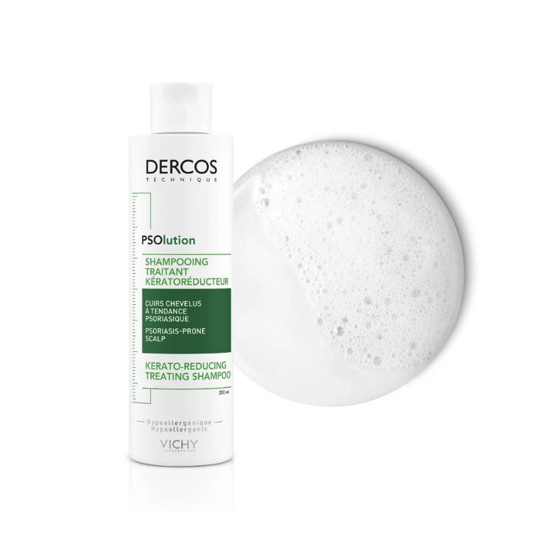 Vichy dercos PSOlution Shampooing traitant kératoréducteur 200ml